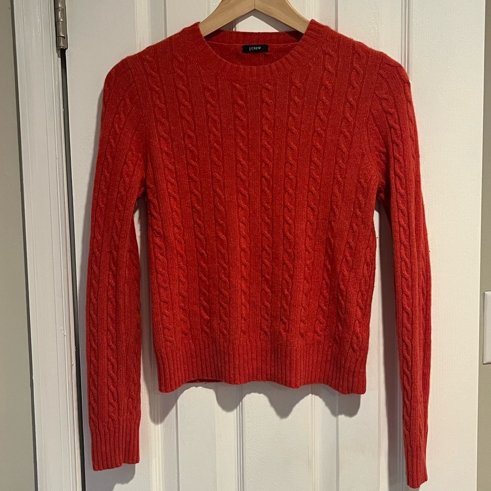 J crew wool sweater